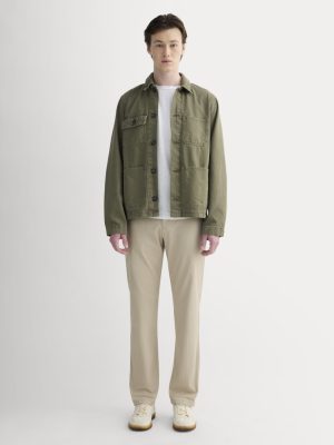 The Transit Chino | Trench Coat Khaki | Straight