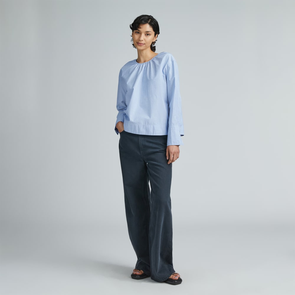 The Poplin Breeze Shirt | Light Blue - Image 6