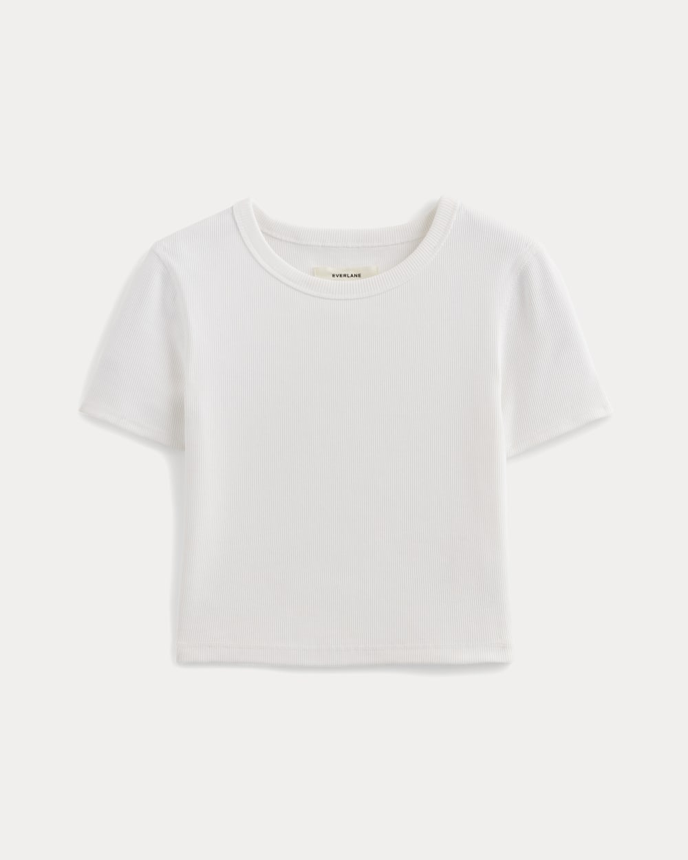The '90s Rib Tee | White - Image 2